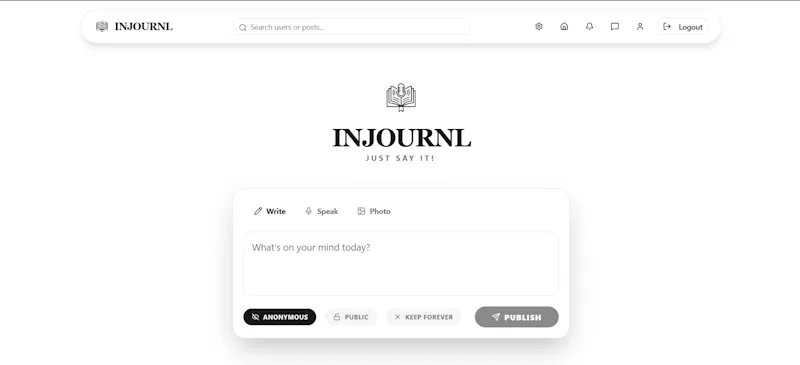 INJOURNL screenshot 1