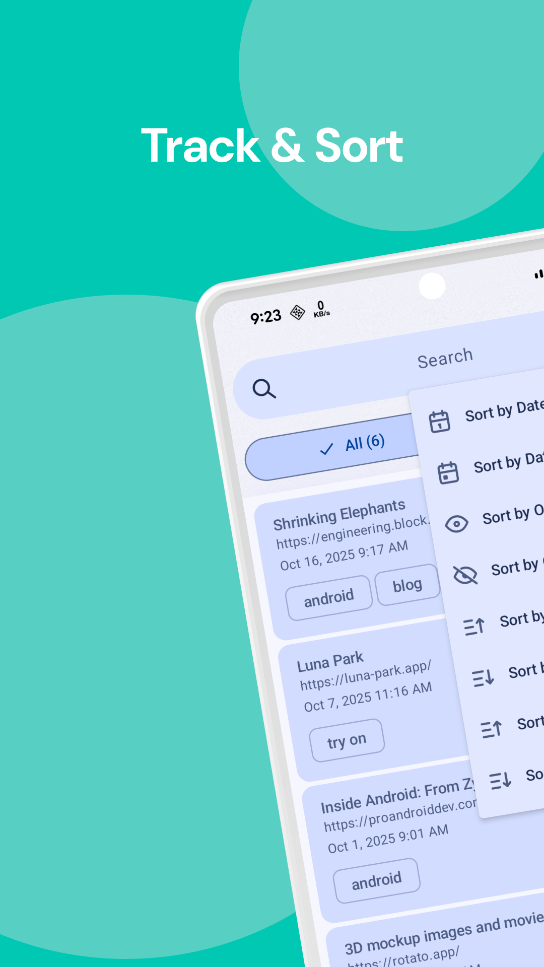 Deepr : Read Later & Saver - Screenshot 4 preview
