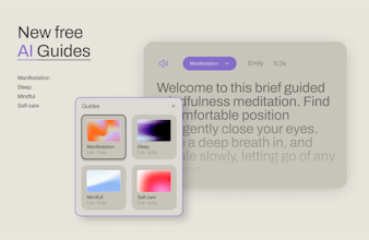Image illustrating ChatGPT&rsquo;s user-friendly prompts and streamlined interface for seamless and optimal guided meditation creation