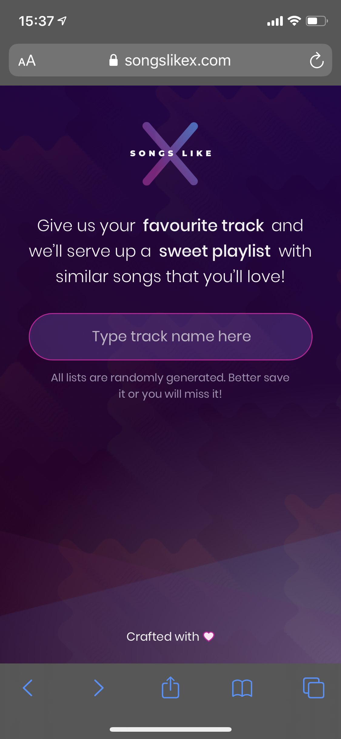 Songs Like X gallery image