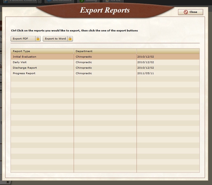 BackChart gallery image