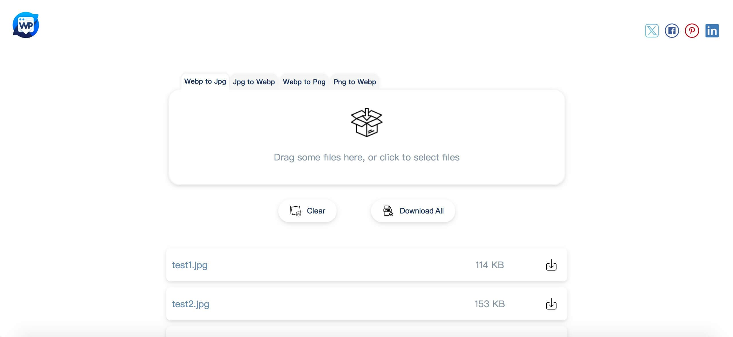وسائط WebP إلى JPG - تنسيق WebP لأداة JPG المجانية عبر الإنترنت 3