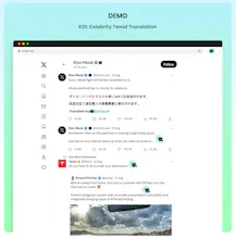 Twitter Immersive Translation@ZipZap.AI gallery image