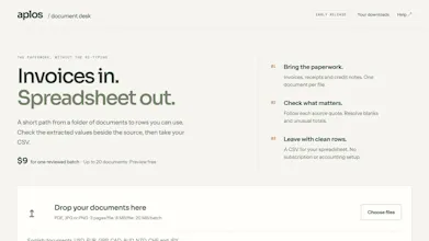 Aplos Document Desk gallery image