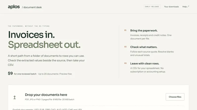 Aplos Document Desk screenshot 3