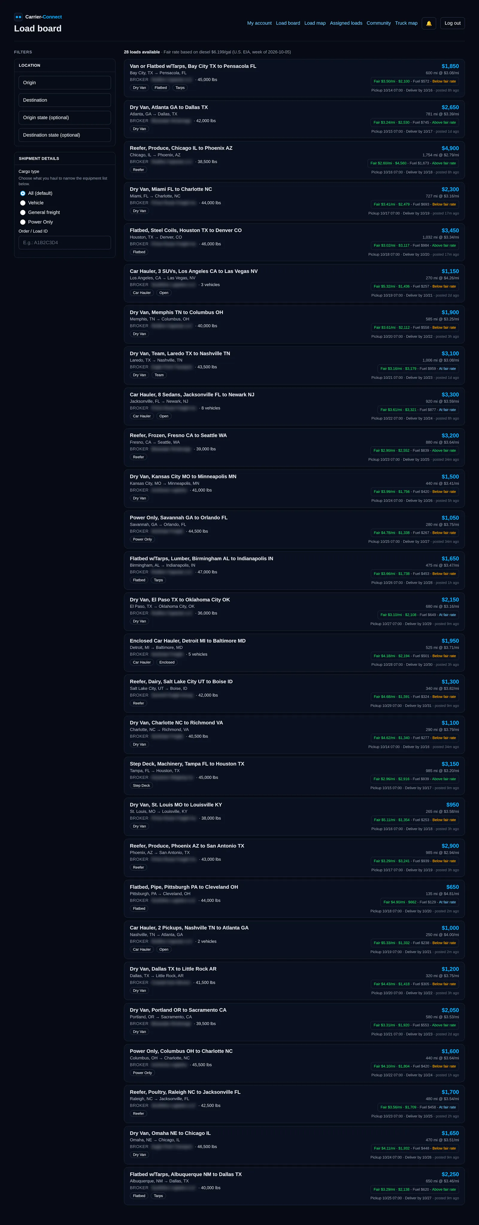 Carrier Connect  screenshot 4