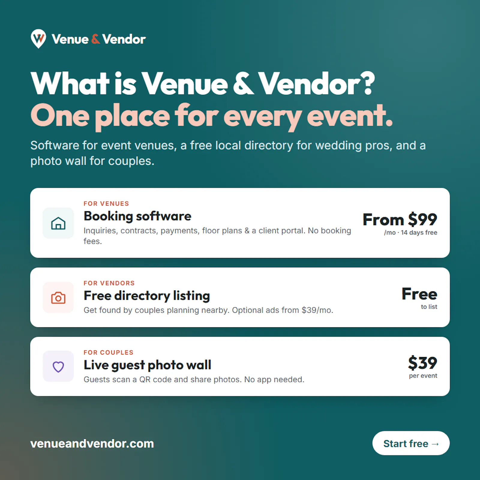 Venue & Vendor screenshot 1