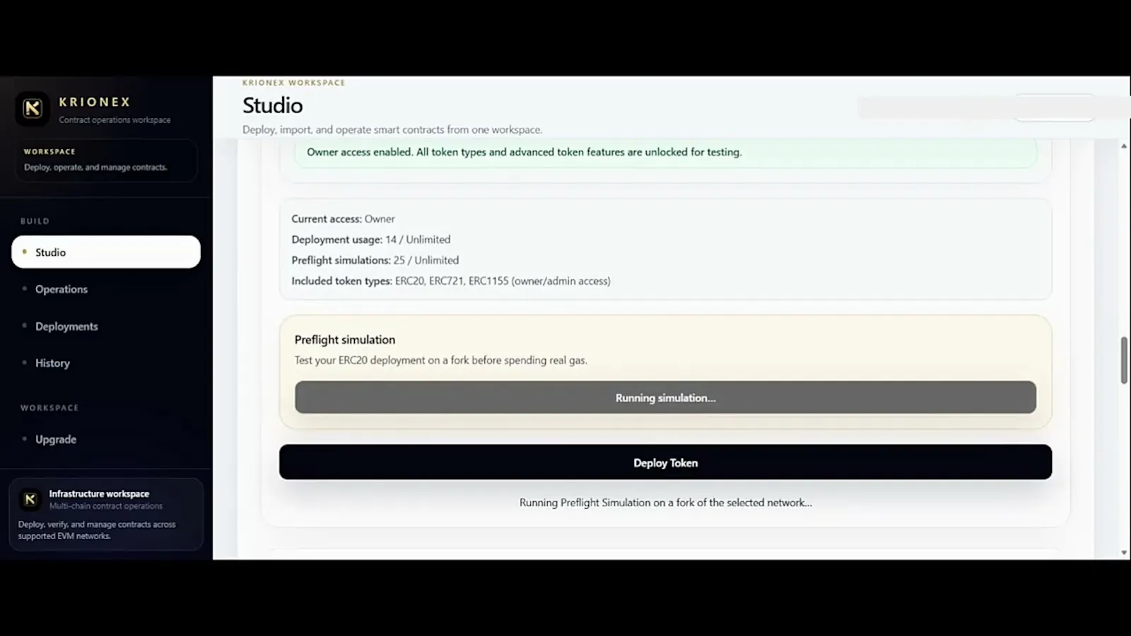 Krionex screenshot 1 (video preview)