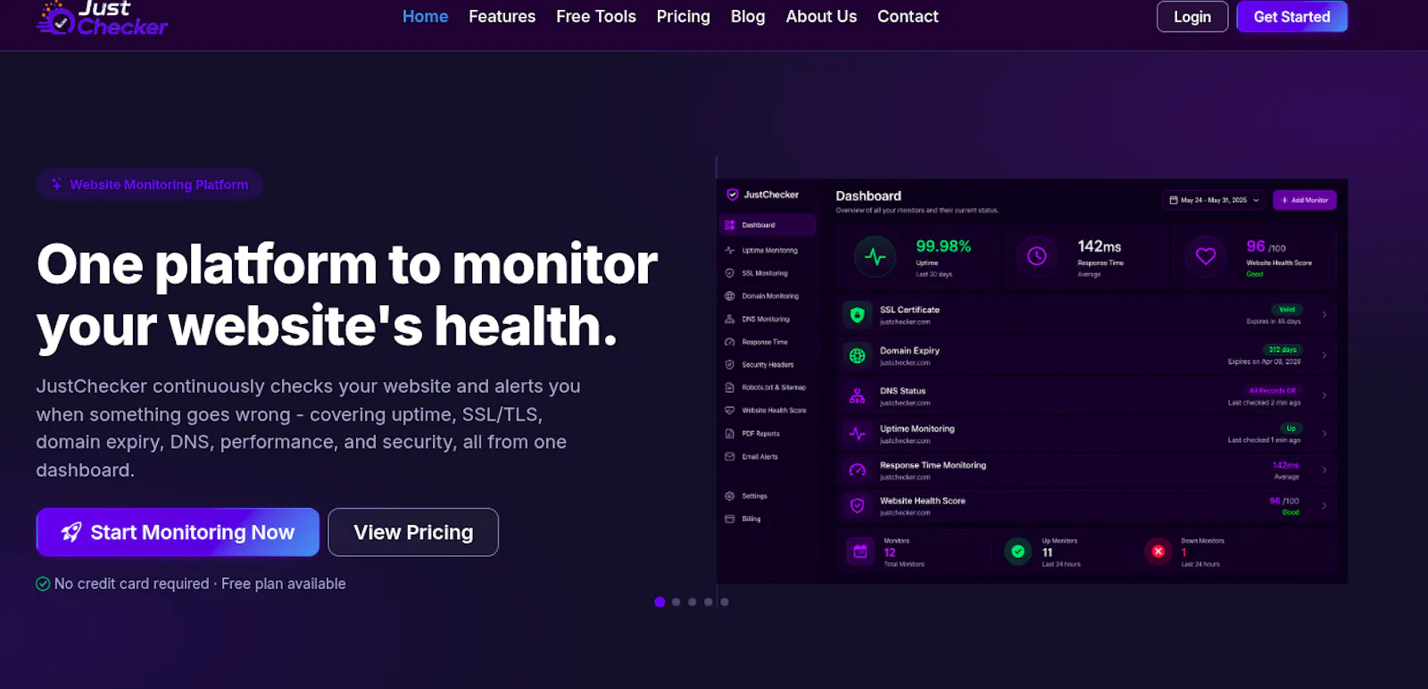 JustChecker screenshot 1