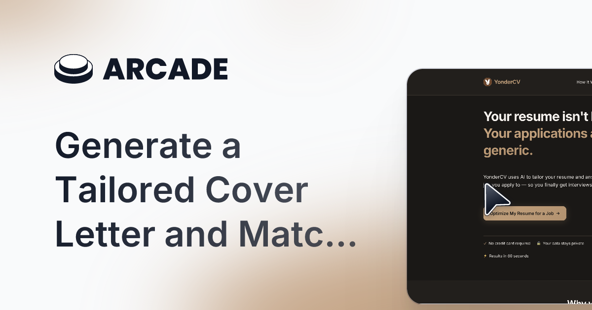 YonderCV gallery image