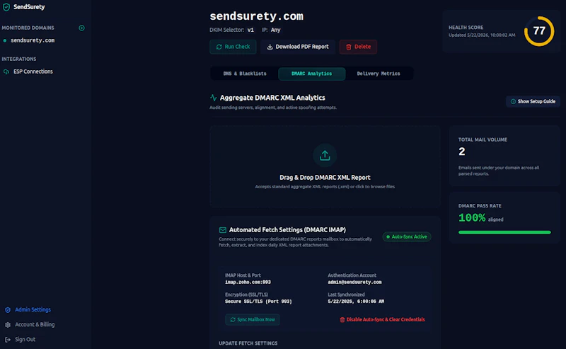 SendSurety screenshot 3