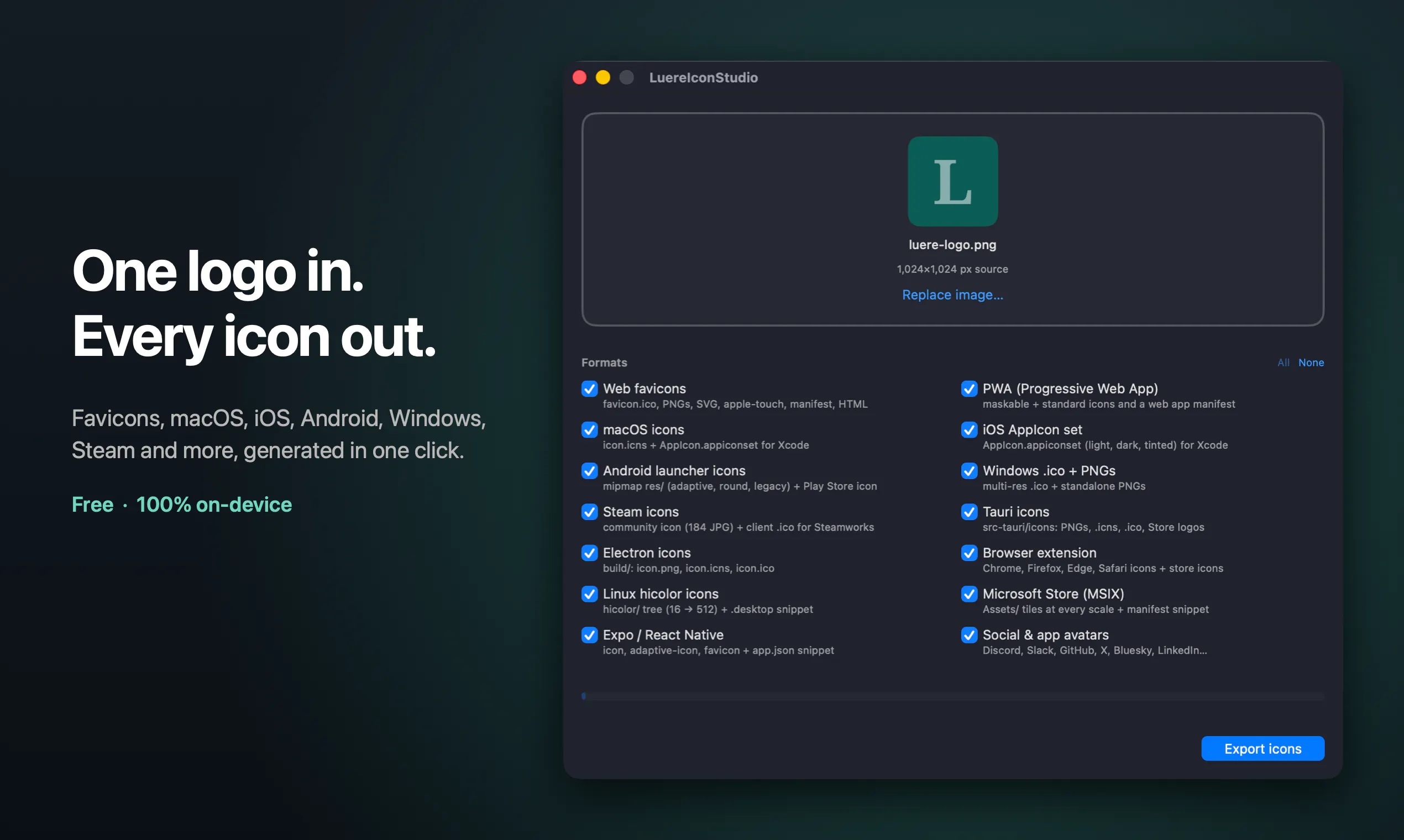 Luere Icon Studio gallery image