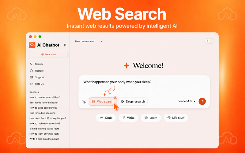 𝗖𝗹𝗼𝘂𝗱𝗶𝗮 𝗖𝗵𝗮𝘁 screenshot 2