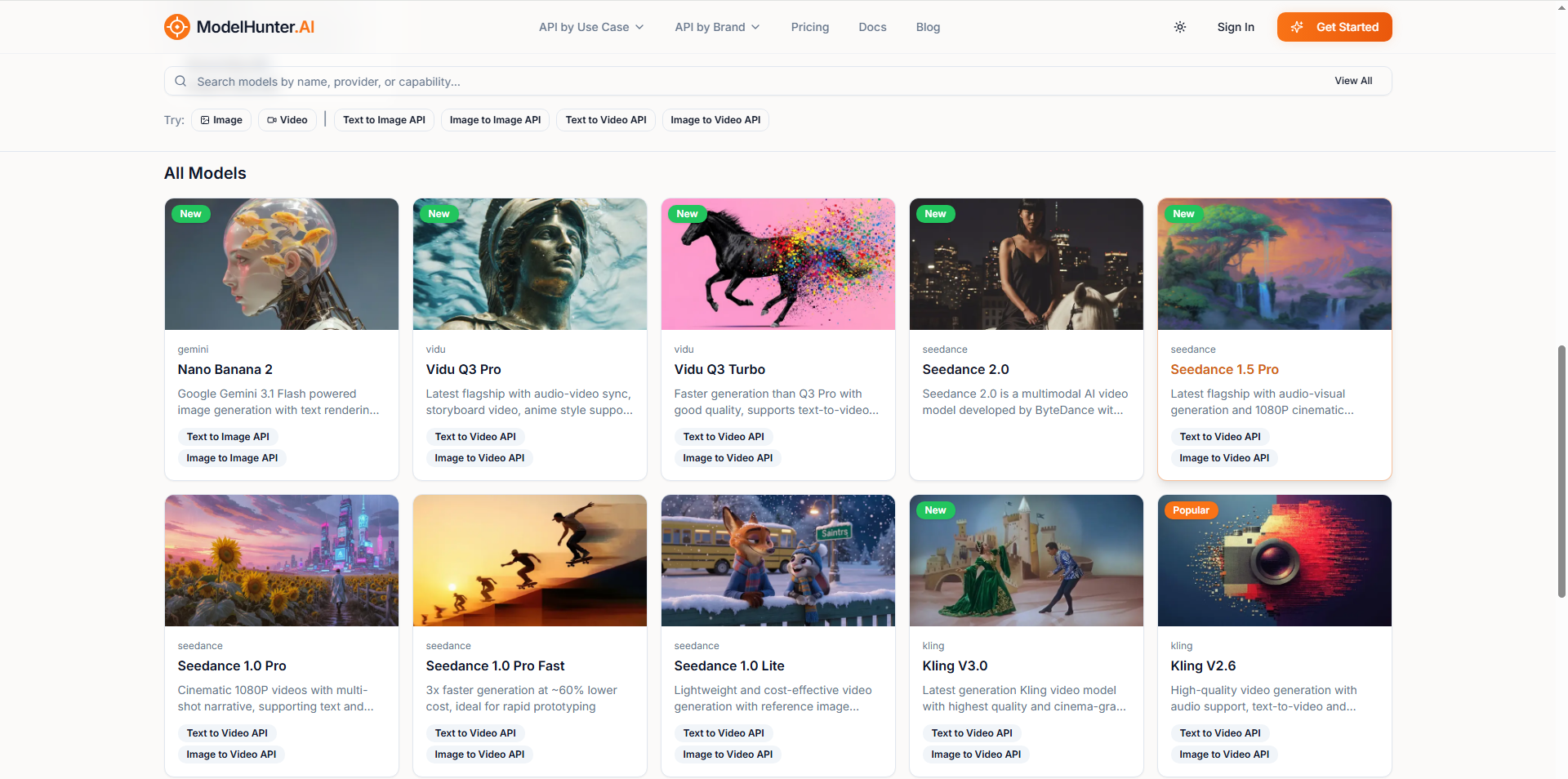 ModelHunter AI - Screenshot 3 showing product features and functionality
