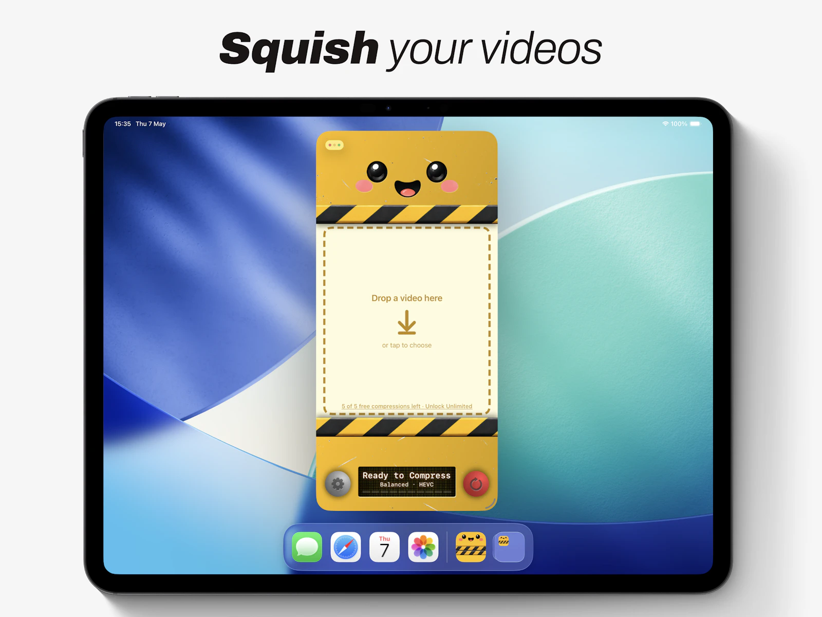 Skwish - video compression for Mac/iOS screenshot 2