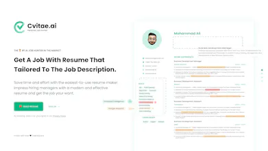 CVitae Personal AI Job Hunter gallery image
