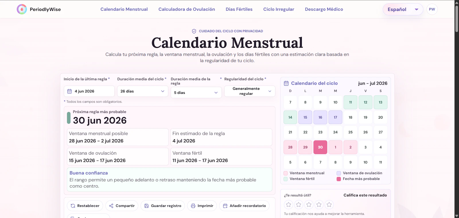 PeriodlyWise screenshot 12