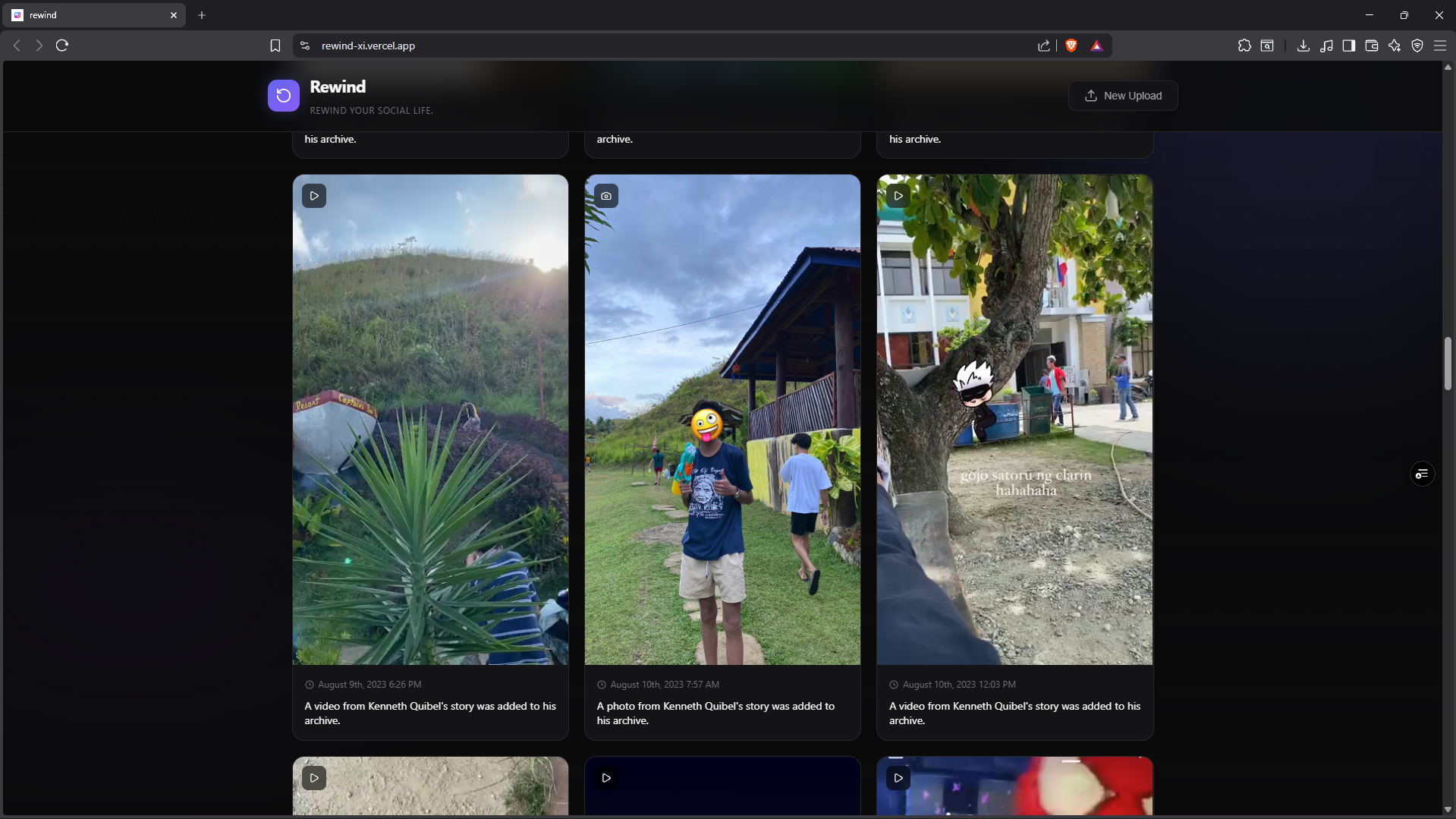 rewind gallery image