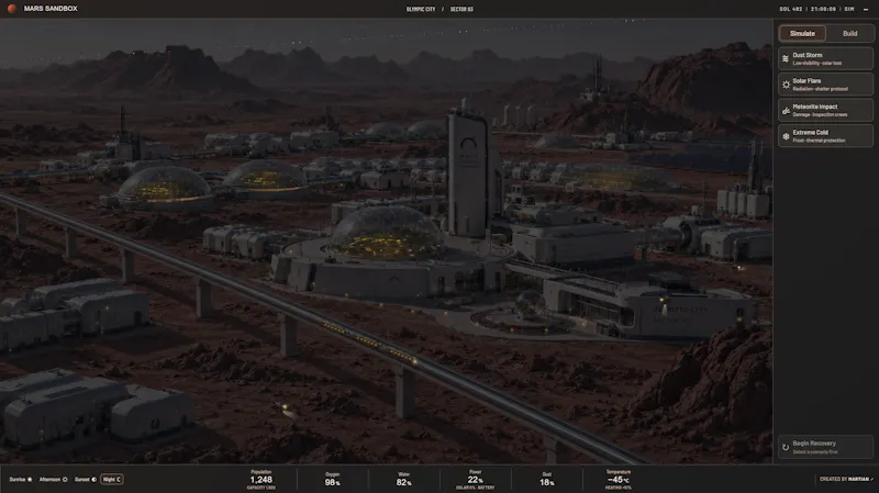 Mars Sandbox screenshot 2