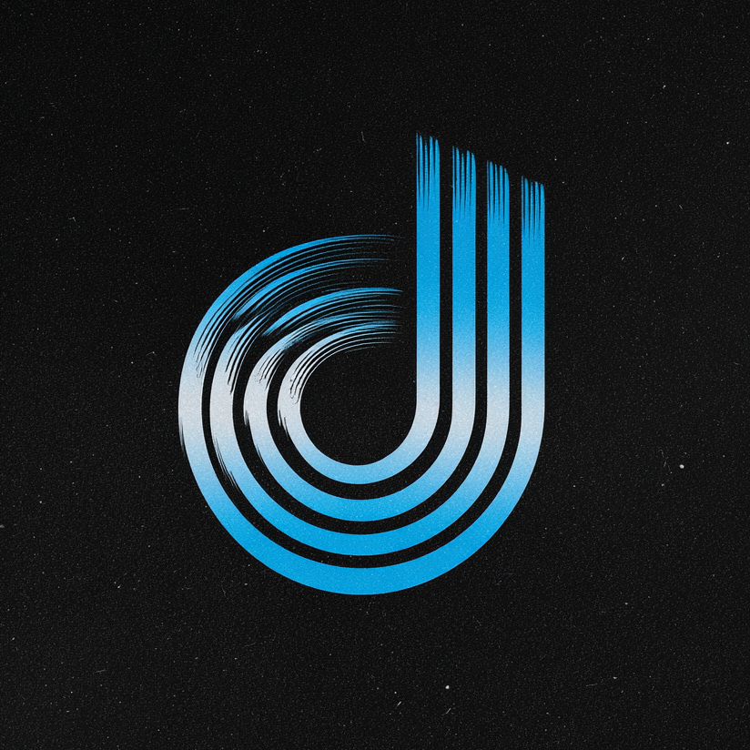 DropCue - Product Hunt launch logo and brand identity