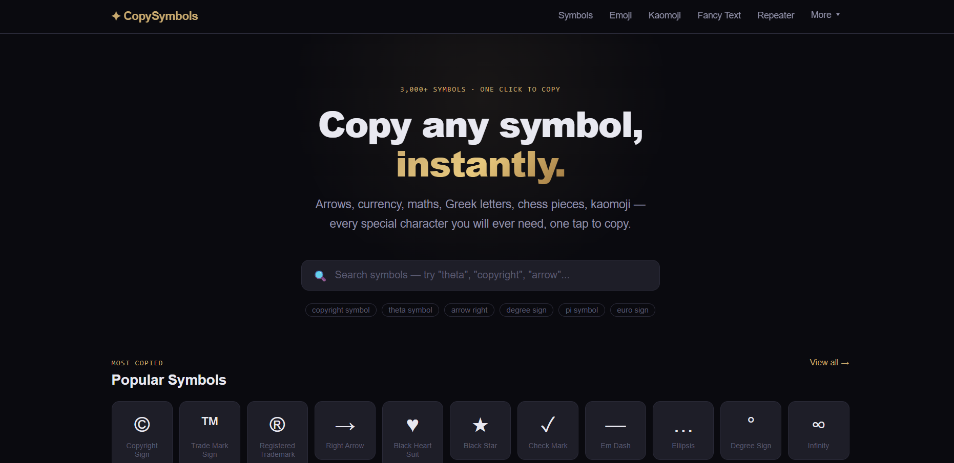 CopySymbols gallery image