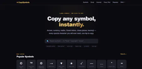 CopySymbols gallery image
