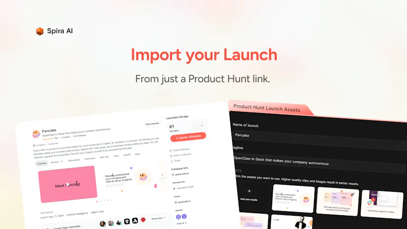 Spira for Product Hunt Makers screenshot 3