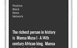 Positive Black News Network media 3