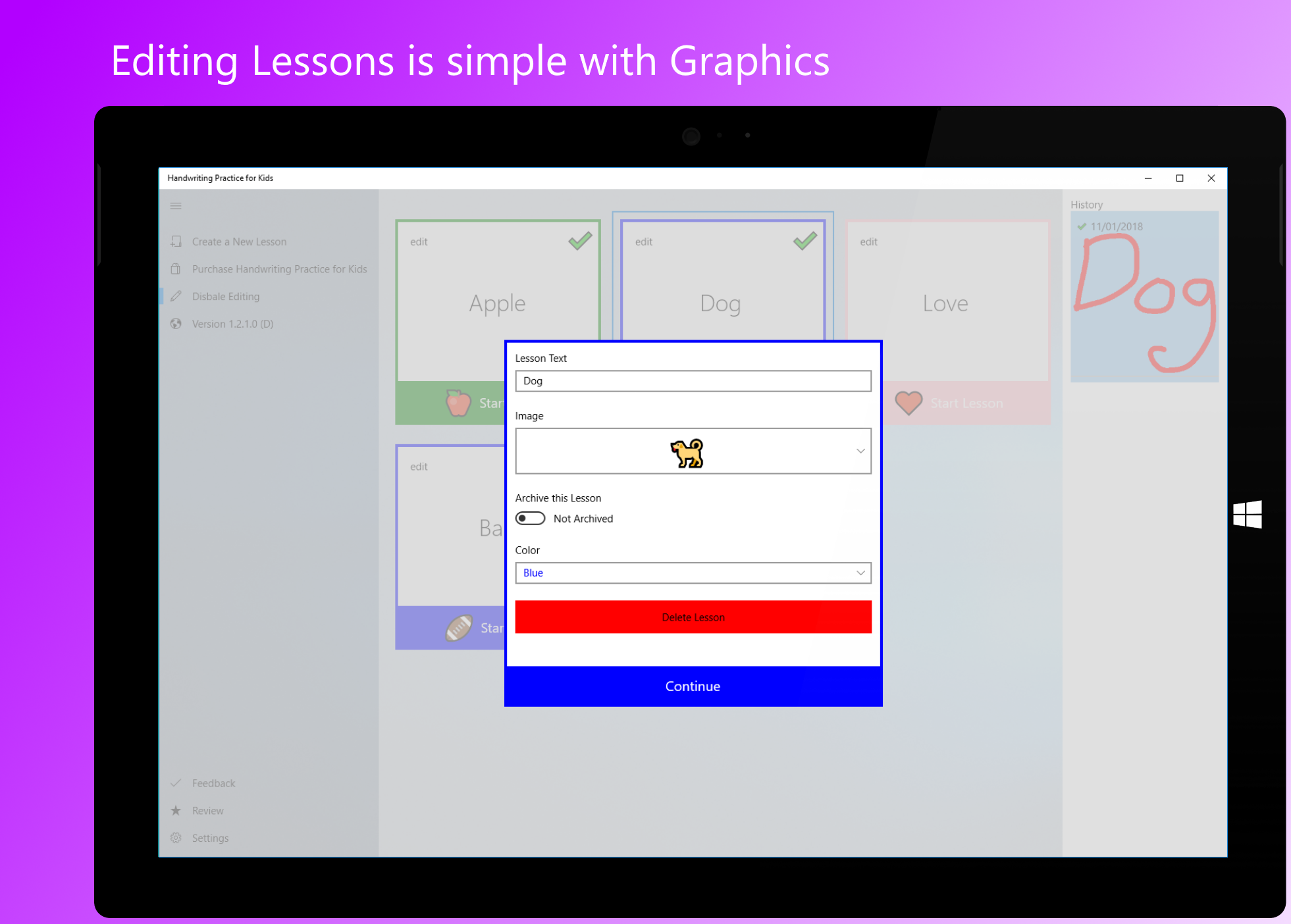 Handwriting Practice for Kids gallery image