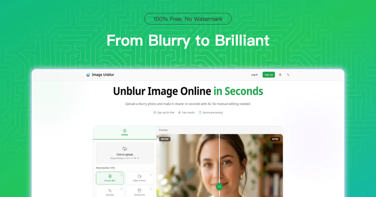 Image Unblur gallery image