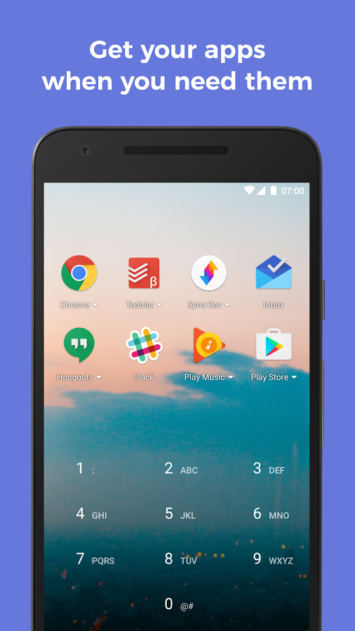 Peek launcher gallery image