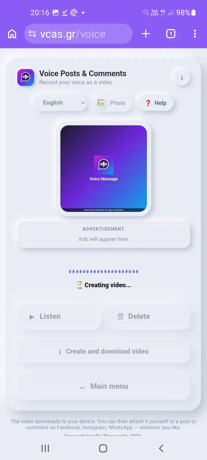 Voice Posts & Comments gallery image