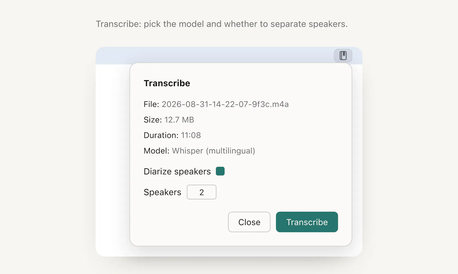 LocalScribe. Transcribe locally on Mac. screenshot 7