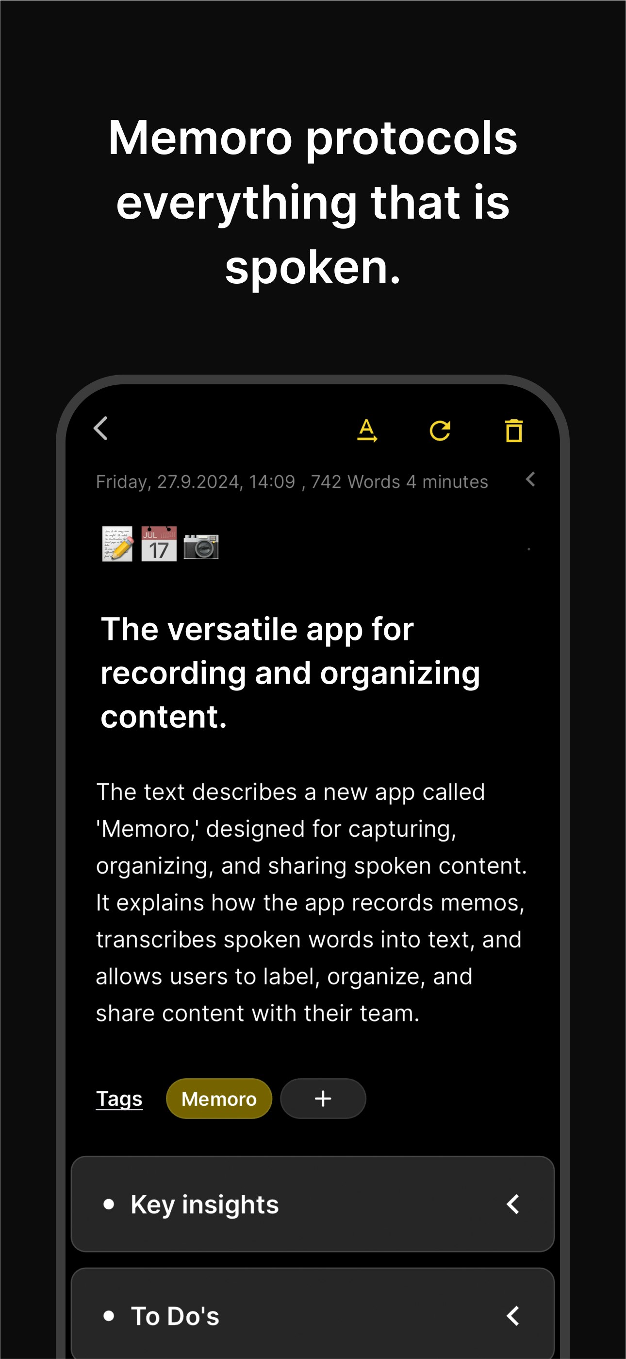Memoro gallery image