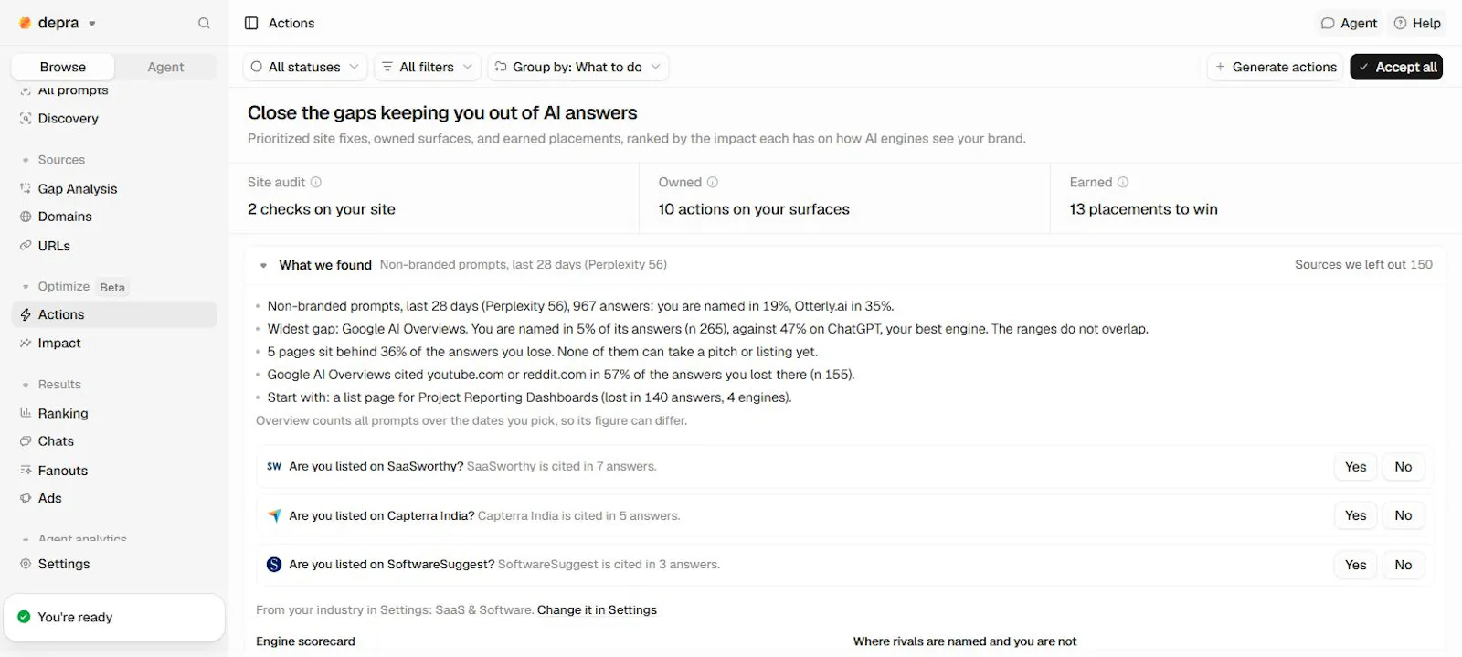 Depra AI screenshot 4