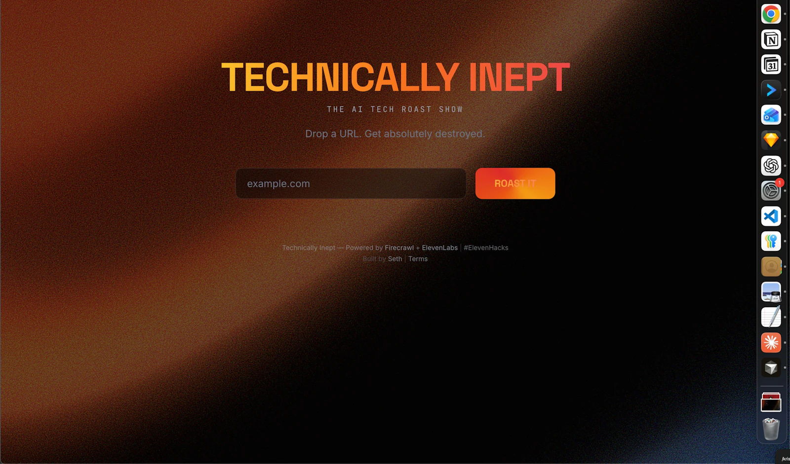 TechRoastLive screenshot 2