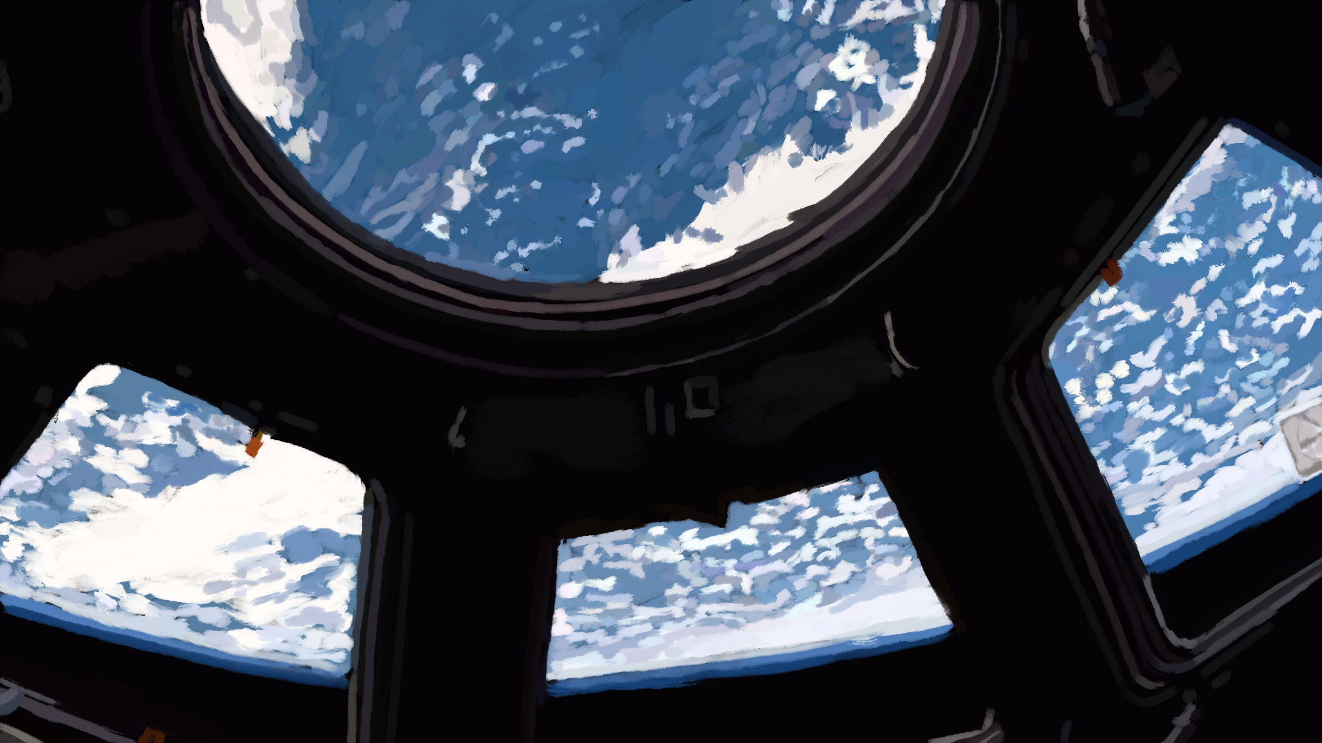 Hand Painted Zoom Backgrounds for Biden gallery image