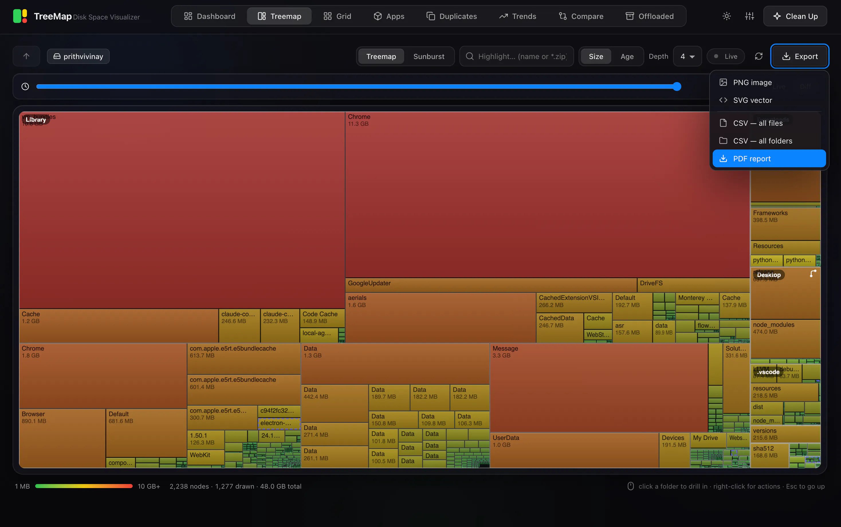 TreeMap-Disk Visualizer gallery image