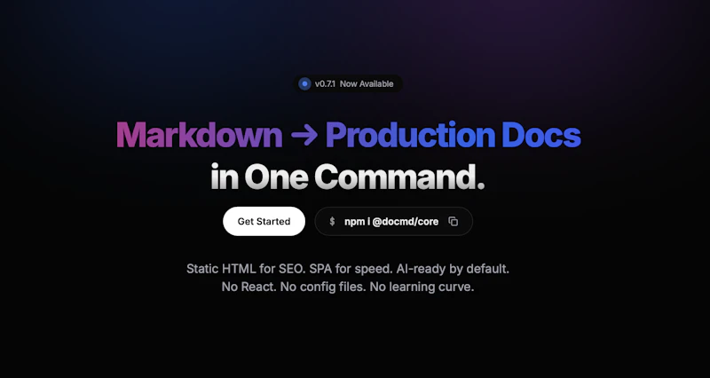 docmd screenshot 1