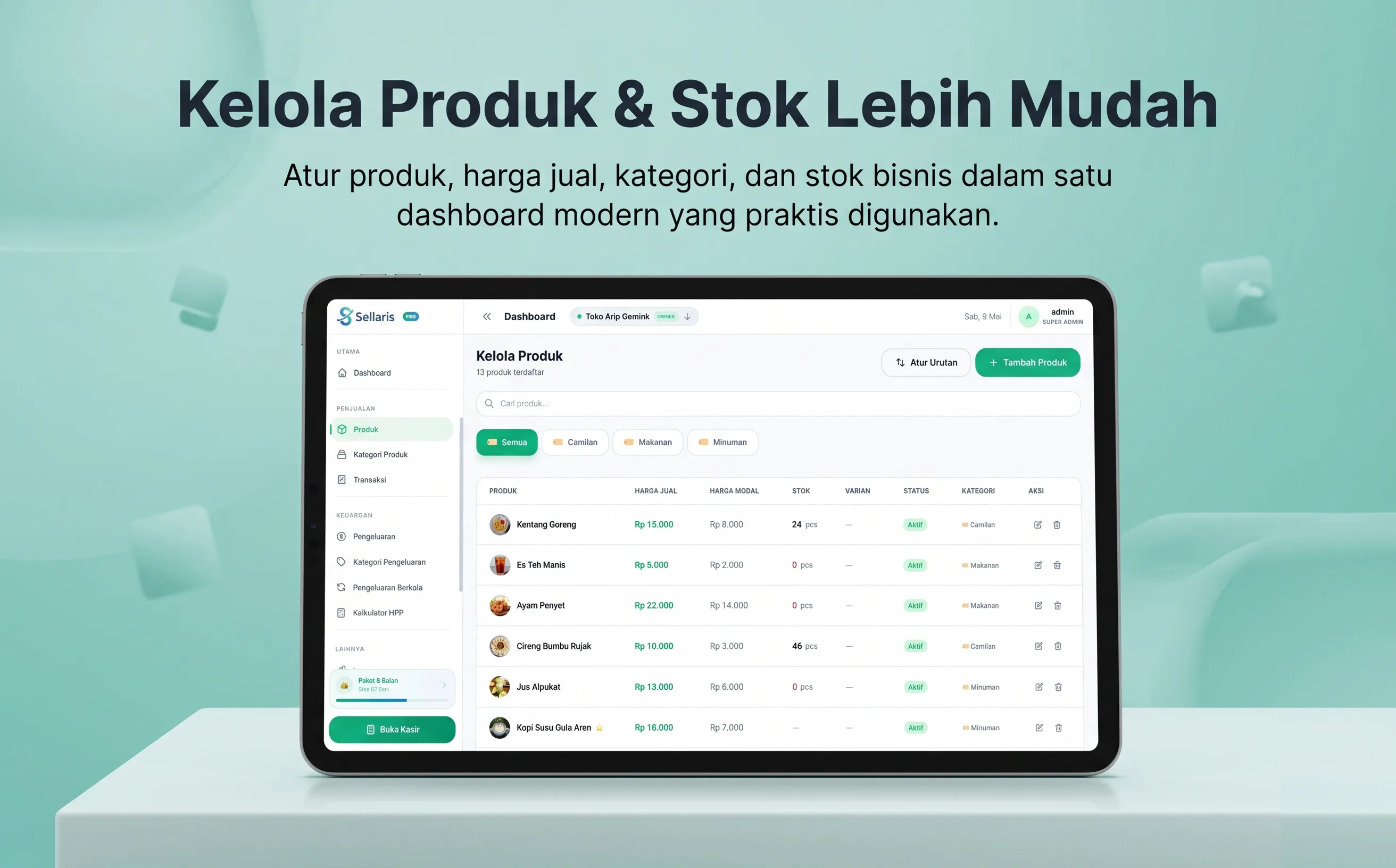 Sellaris POS - Kasir UMKM gallery image