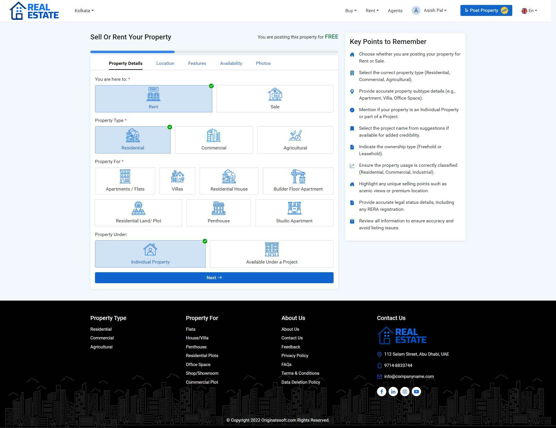 Real Estate Classified Script gallery image