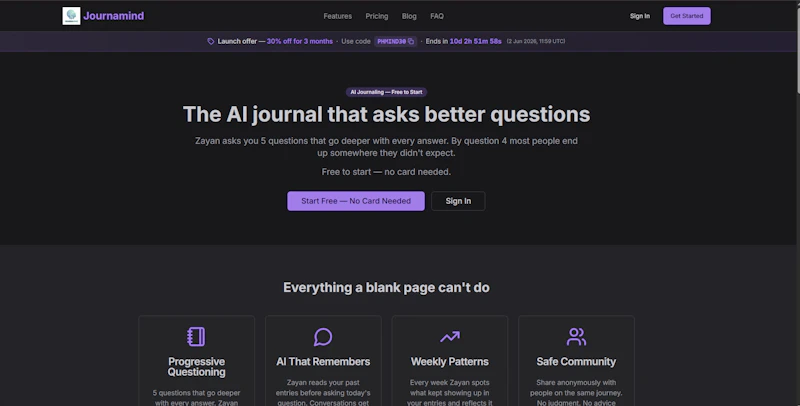 JournaMind screenshot 2