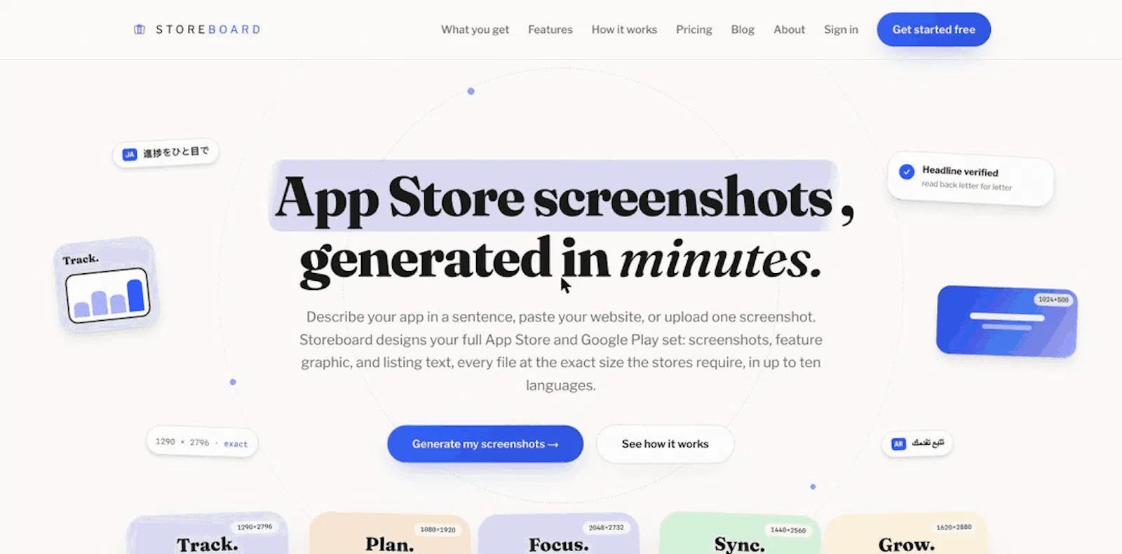 Storeboard screenshot 3