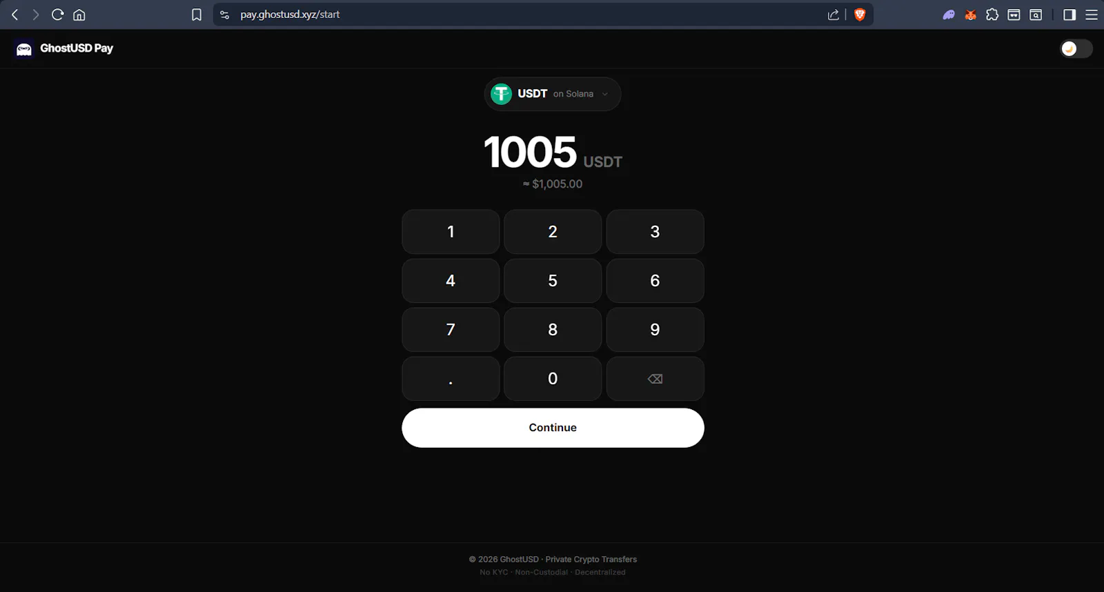 GhostUSD screenshot 3