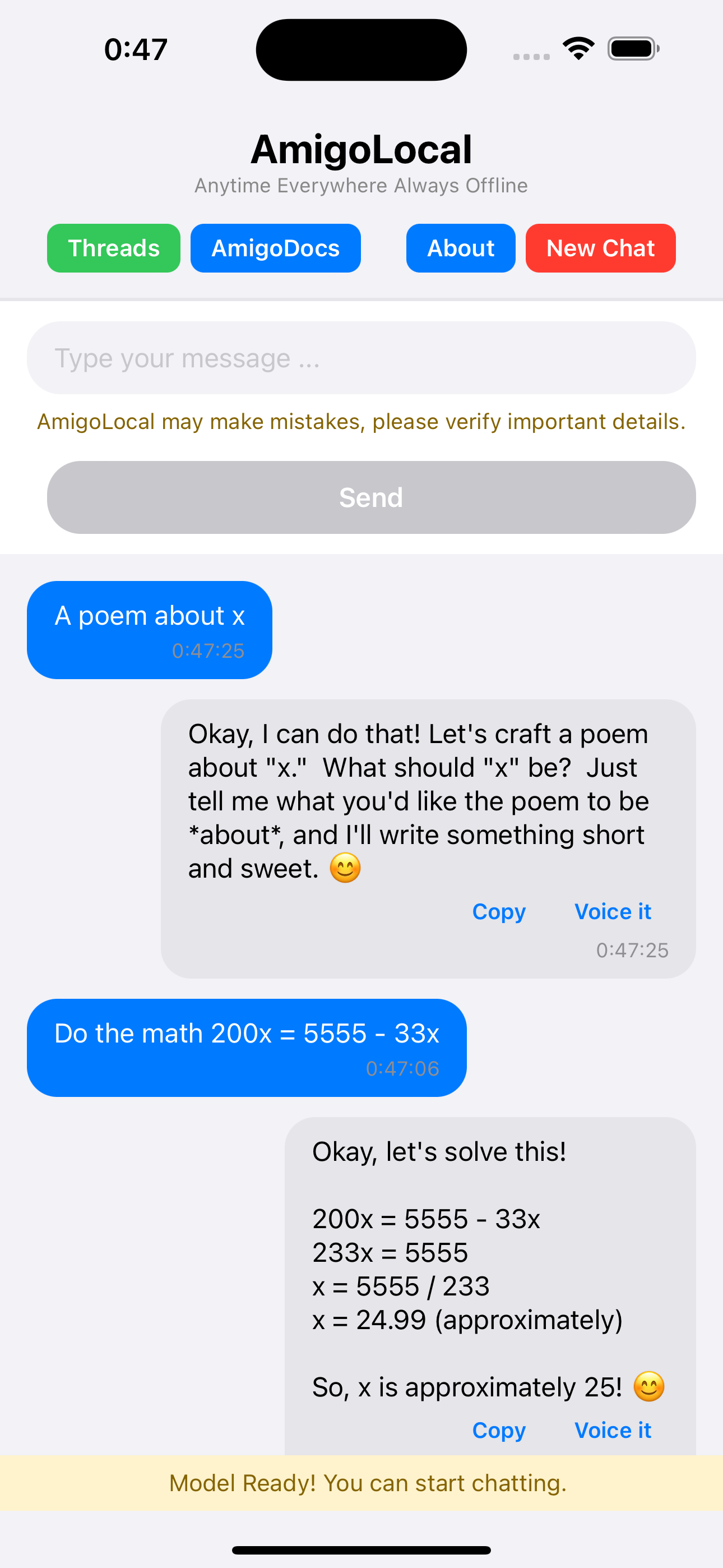 Amigo assistant gallery image