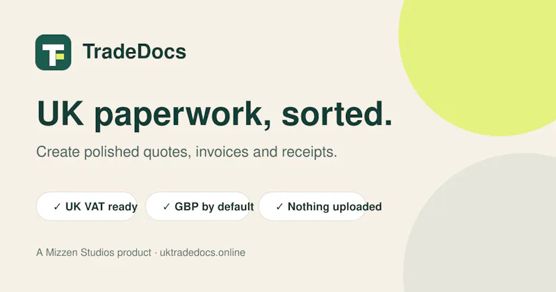 TradeDocs screenshot 1