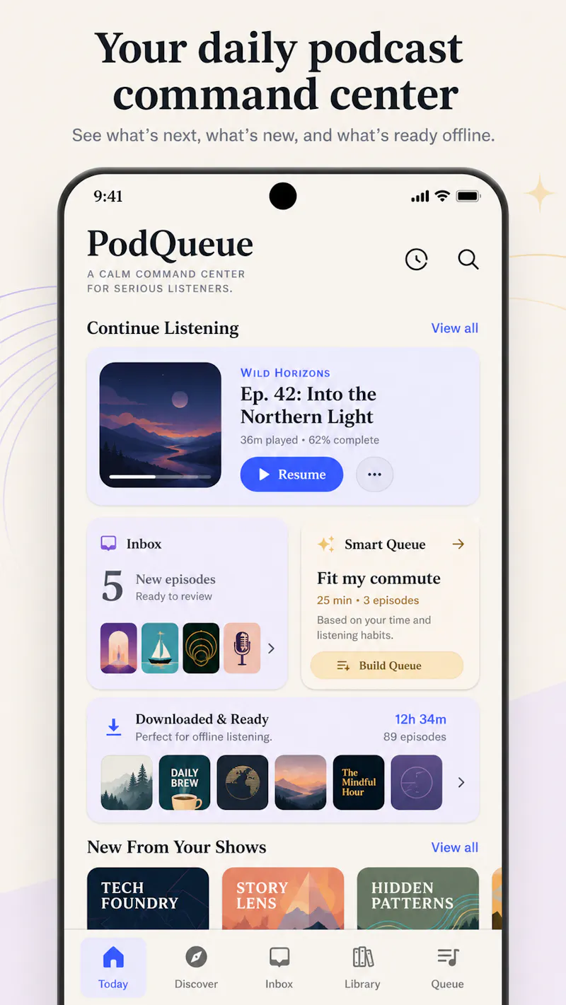 PodQueue screenshot 7