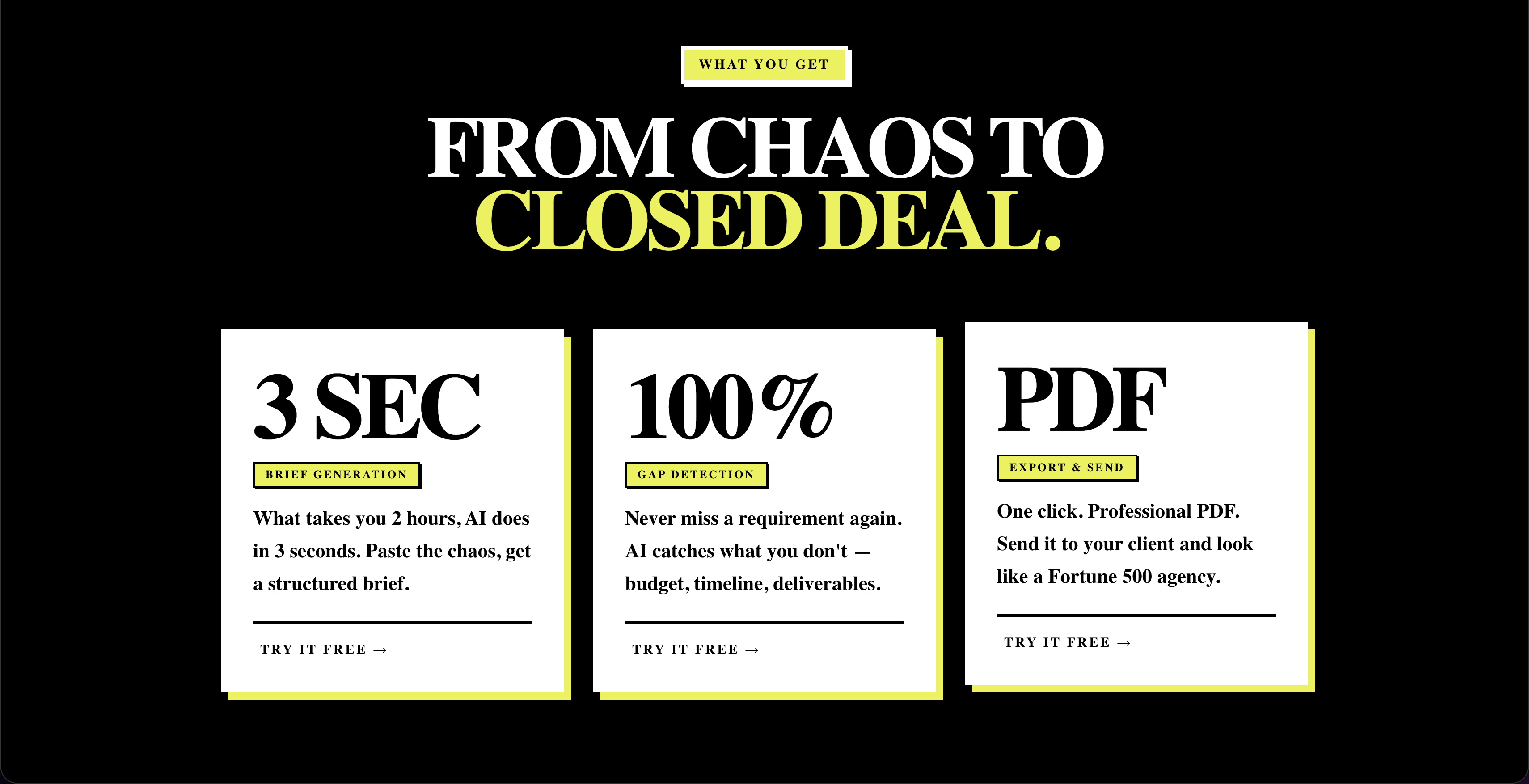 Briefance gallery image