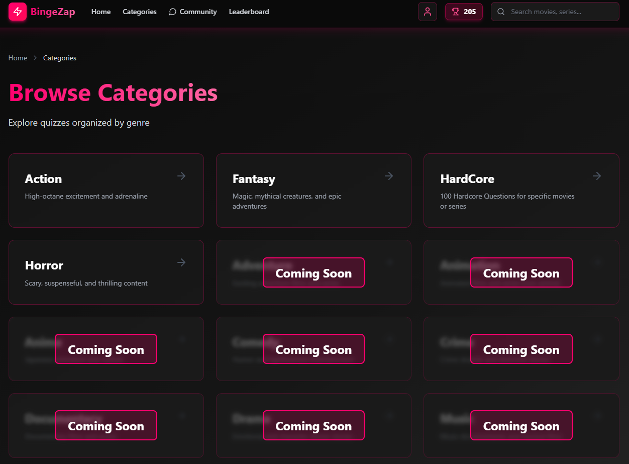 BingeZap gallery image