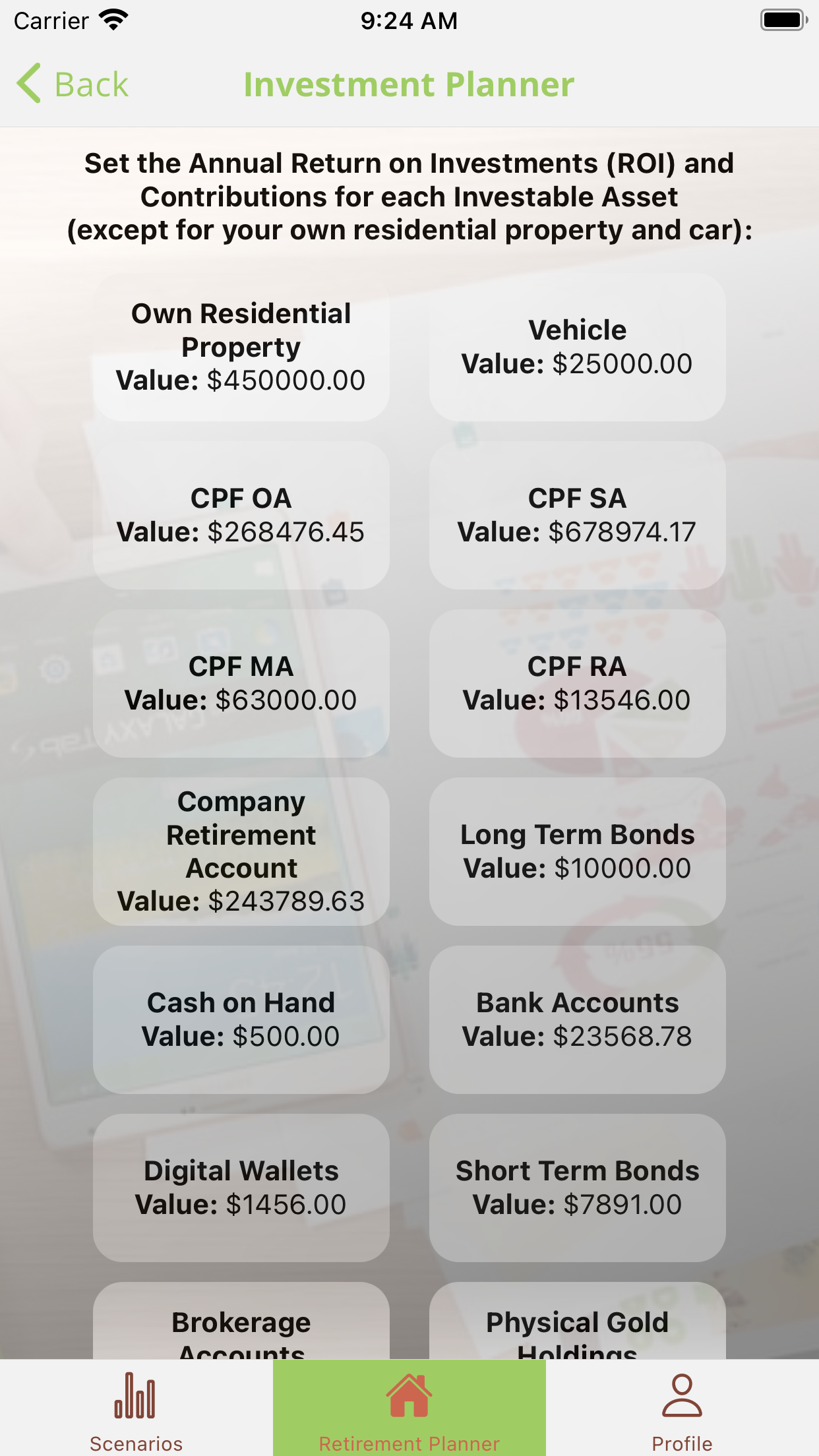 Retirement Planner gallery image